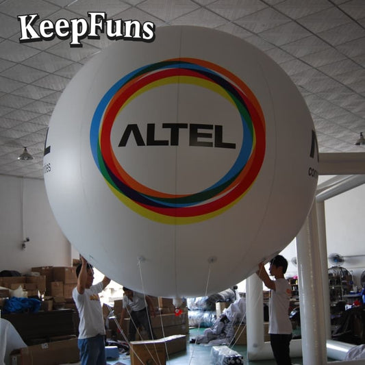 KeepFuns PVC Inflatable Balloons, customizable in size and Logo, made of waterproof and durable materials, suitable for shopping mall decorations, party adornments, themed events, and advertising campaigns.