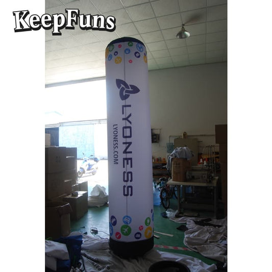 KeepFuns inflatable light tube features rapid inflation. It can be customized in size, color and printed content, and is lightweight. It is suitable for store or product promotion, event promotion, etc.