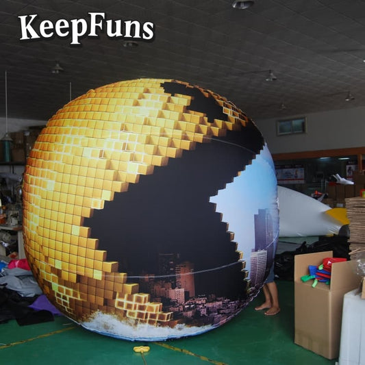 KeepFuns Inflatable Balloons, customizable in size and Logo, made of waterproof and durable materials, suitable for shopping mall decorations, party decorations, theme events, and advertising campaigns