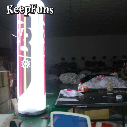 KeepFuns inflatable light tube features rapid inflation. It can be customized in size, color, and printed content, and is lightweight. It is suitable for store or product promotion, event promotion, etc.