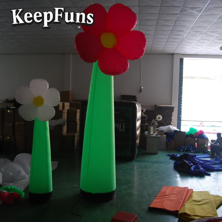 KeepFuns Special-Shaped Inflatable Tube Light: Quick inflation, customizable size/color/print, lightweight, for night discos, clubs, festivals, parties