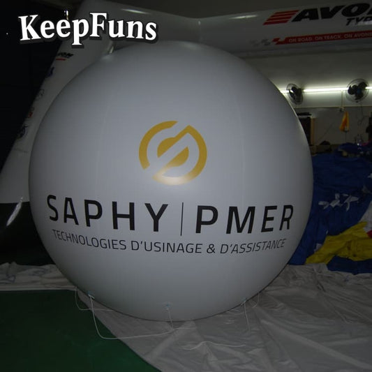 KeepFuns PVC Inflatable Balloons, customizable in size and Logo, made of waterproof and durable materials, suitable for mall decorations, party decorations, theme events, and advertising promotions