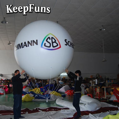 KeepFuns PVC Inflatable Balloons, customizable in size and Logo, made of waterproof and durable materials, suitable for mall decorations, party decorations, theme events, and advertising promotions