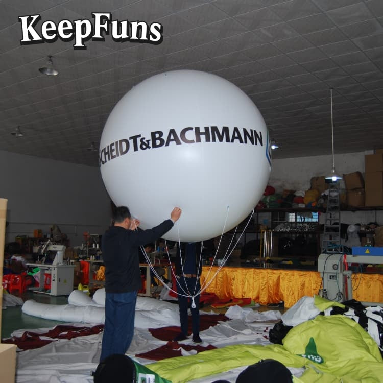 KeepFuns PVC Inflatable Balloons, customizable in size and Logo, made of waterproof and durable materials, suitable for mall decorations, party decorations, theme events, and advertising promotions