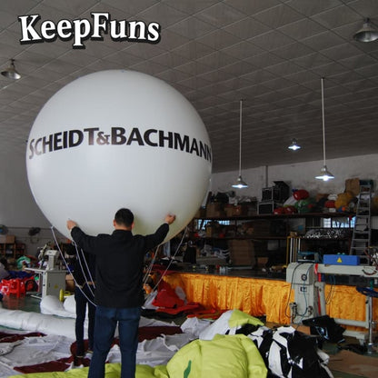 KeepFuns PVC Inflatable Balloons, customizable in size and Logo, made of waterproof and durable materials, suitable for mall decorations, party decorations, theme events, and advertising promotions