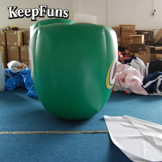 KeepFuns Custom PVC Coffee Cup Inflatable Advertising Model - Waterproof Logo Print for Brand Promotion & Mall Decoration