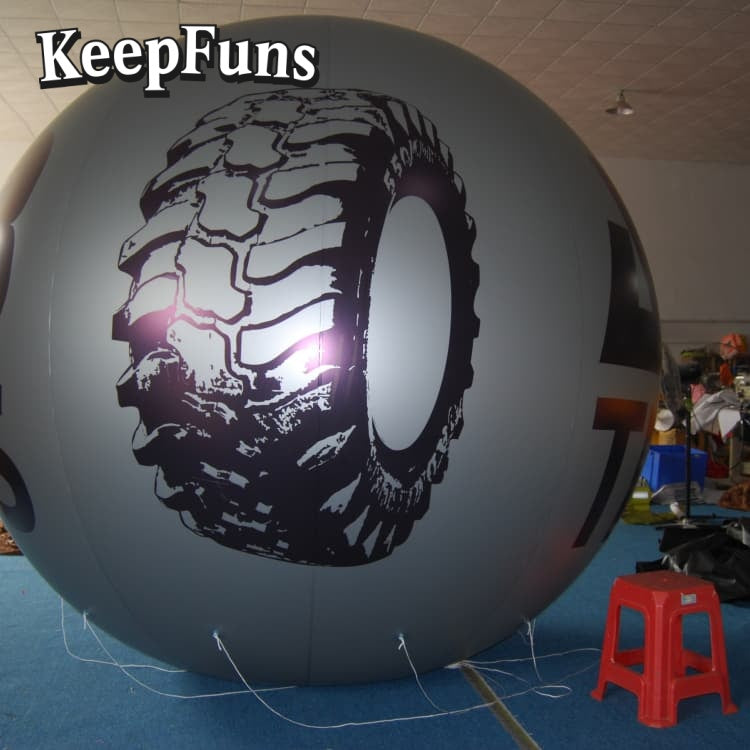 KeepFuns PVC Inflatable Balloons, customizable in size and Logo, made of waterproof and durable materials, suitable for mall decorations, party decorations, theme events, and advertising campaigns