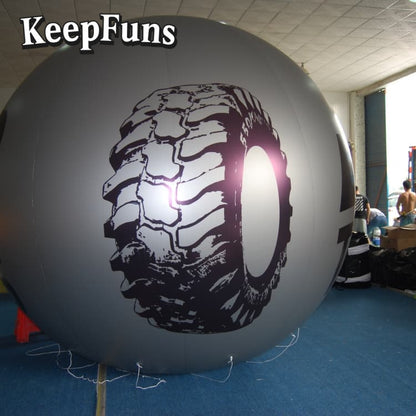 KeepFuns PVC Inflatable Balloons, customizable in size and Logo, made of waterproof and durable materials, suitable for mall decorations, party decorations, theme events, and advertising campaigns