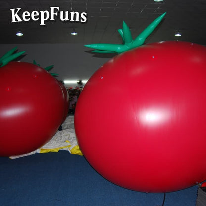 KeepFuns Waterproof PVC Tomato Balloon - Custom Size & Logo, Ideal for Event Marketing & Party Supplies