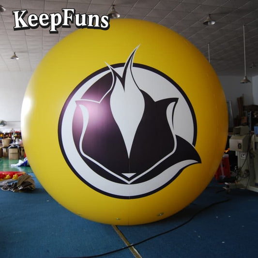 KeepFuns PVC inflatable balloons, with customizable size and Logo, are made of waterproof and durable materials, suitable for mall decorations, party decorations, theme activities, and advertising promotions.