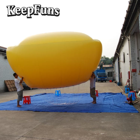 KeepFuns PVC Inflatable Boat Model - Waterproof & Durable, Custom Logo for Brand Marketing/Party Decoration