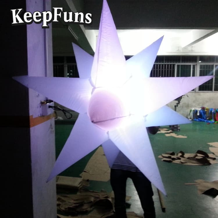 KeepFuns Special-Shaped Inflatable Tube Light: Quick inflation, customizable size/color/print, lightweight, for night discos, clubs, festivals, parties