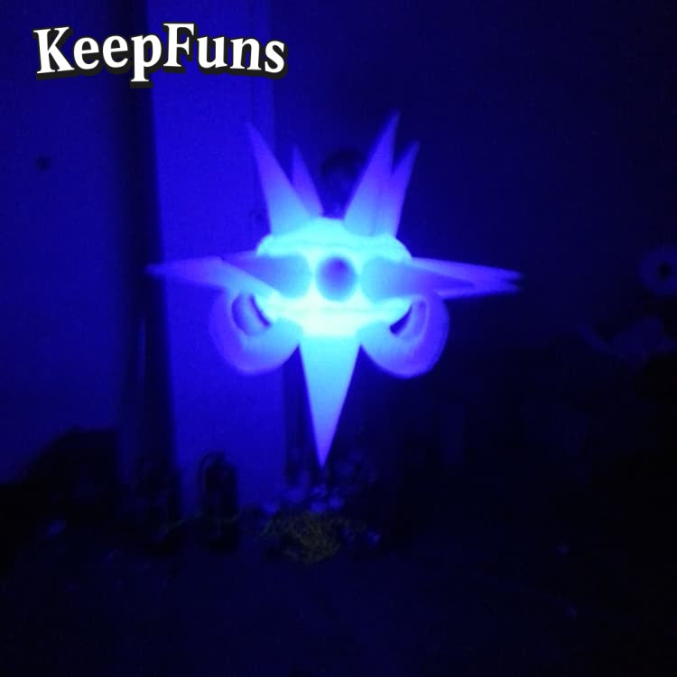KeepFuns Special-Shaped Inflatable Tube Light: Quick inflation, customizable size/color/print, lightweight, for night discos, clubs, festivals, parties