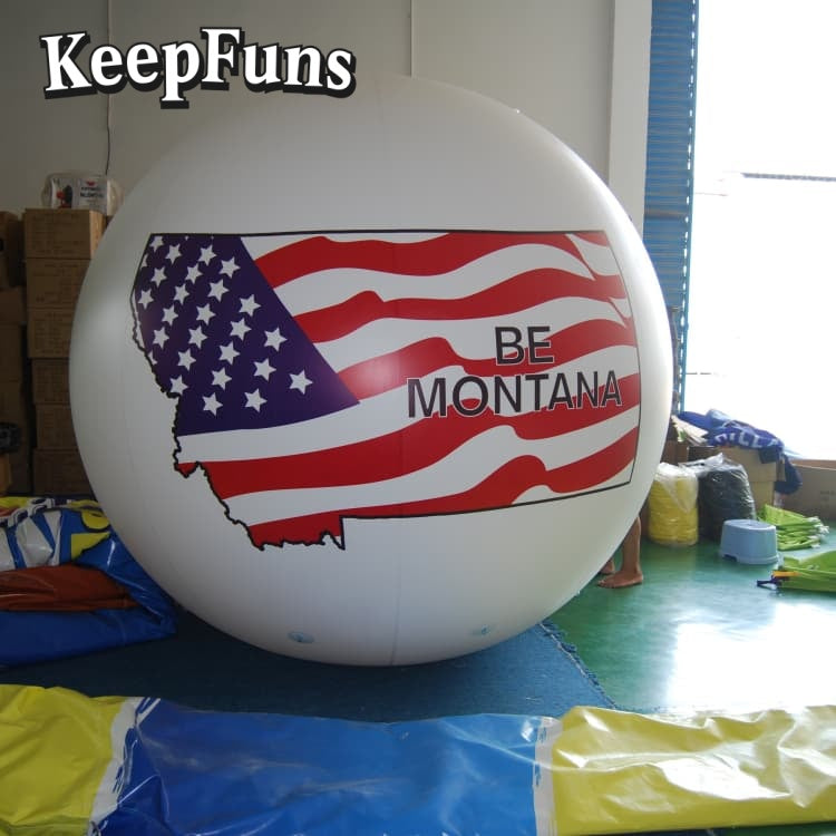 KeepFuns PVC Inflatable Balloons, customizable in size and Logo, made of waterproof and durable materials, suitable for mall decorations, party adornments, theme events, and advertising promotions.