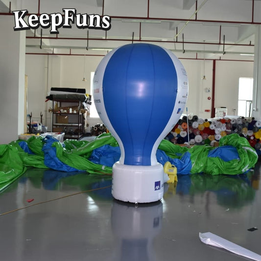 KeepFuns Inflatable Advertising Floor Balloons: Customizable (color, size, print), easy to inflate, durable, ideal for ads, supermarket promotions, outdoor events.