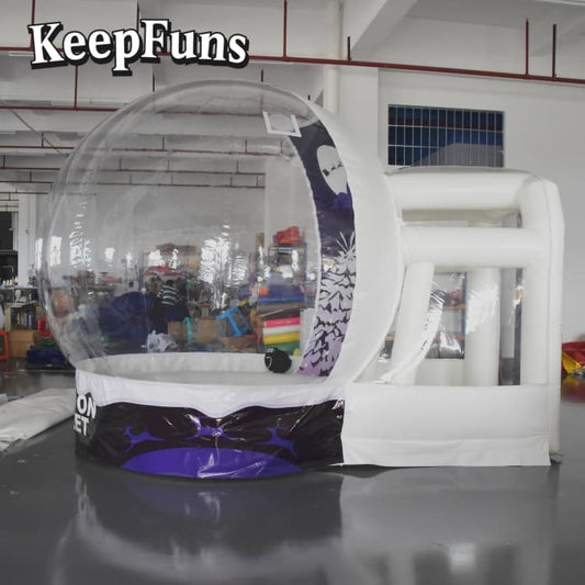 KeepFuns Transparent PVC Inflatable Snow Globe
