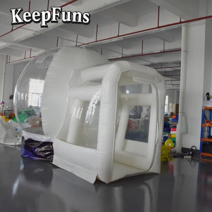 KeepFuns Transparent PVC Inflatable Snow Globe