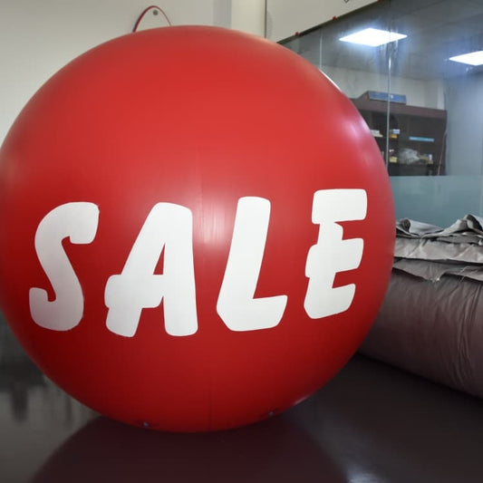 KeepFuns PVC inflatable balloons, customizable in size and Logo, with waterproof and durable materials, suitable for mall decorations, party decorations, theme events, and advertising promotions