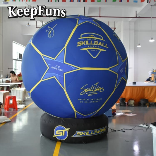 KeepFuns PVC Inflatable Balloons, customizable in size and Logo, made of waterproof and durable materials, suitable for shopping mall decorations, party decorations, themed events, and advertising promotions