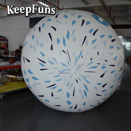 KeepFuns PVC Inflatable Balloons, customizable in size and Logo, with waterproof and durable materials, suitable for mall decorations, party adornments, theme events, and advertising promotions