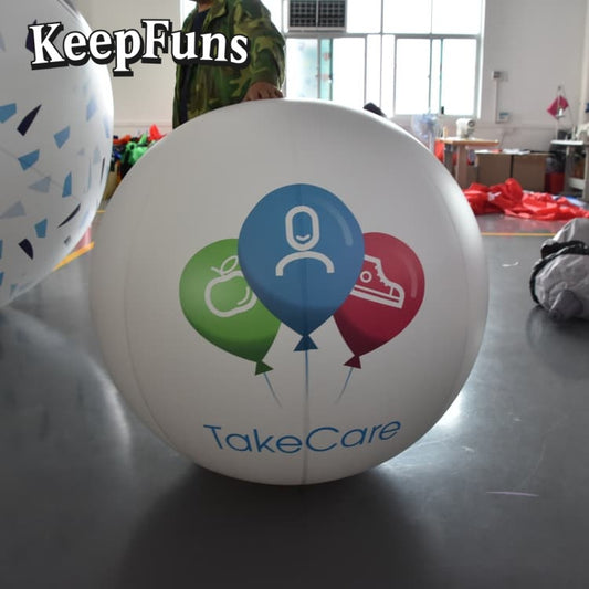 KeepFuns PVC Inflatable Balloons, customizable in size and Logo, made of waterproof and durable materials, suitable for shopping mall decorations, party decorations, theme events, and advertising promotions