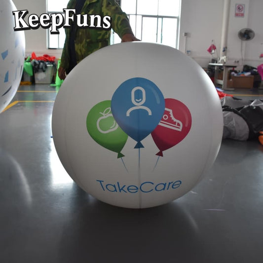 KeepFuns PVC Inflatable Balloons, customizable in size and Logo, made of waterproof and durable materials, suitable for shopping mall decorations, party decorations, theme events, and advertising promotions