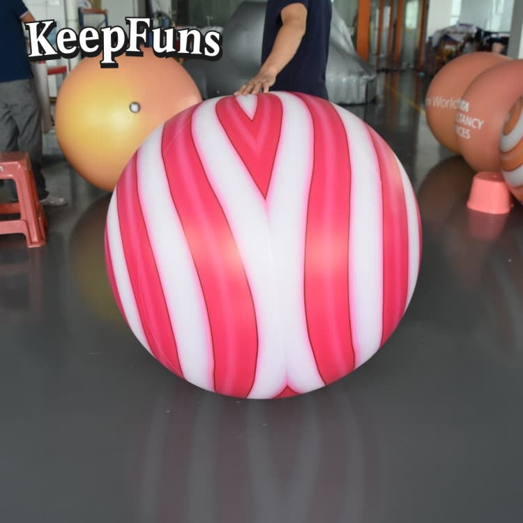 KeepFuns PVC Inflatable Balloons, customizable in size and Logo, made of waterproof and durable material, suitable for mall decorations, party decorations, theme events, and advertising campaigns.