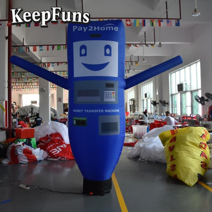 KeepFuns Special-Shaped Inflatable Tube Light, with rapid inflation, customizable sizes, lightweight, suitable for store or product promotion, event promotion, etc.