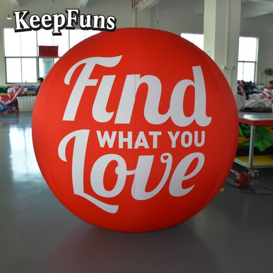 KeepFuns Inflatable Balloons, customizable in size and Logo, with waterproof and durable materials, suitable for shopping mall decorations, party decorations, theme events, and advertising promotions