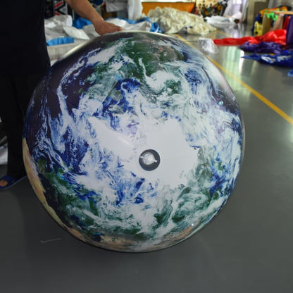 KeepFuns PVC Inflatable Planet Balloons, customizable in size and Logo, made of waterproof and durable material, suitable for mall decorations, party decorations, theme events, and advertising campaigns