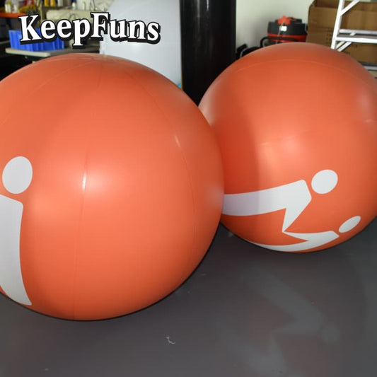KeepFuns PVC inflatable balloons, customizable in size and Logo, made of waterproof and durable materials, suitable for mall decorations, party decorations, theme events, and advertising promotions