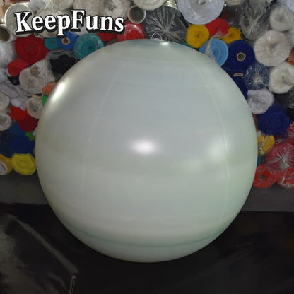 KeepFuns PVC Inflatable Planet Balloons, customizable in size and Logo, made of waterproof and durable material, suitable for mall decorations, party decorations, theme events, and advertising promotions