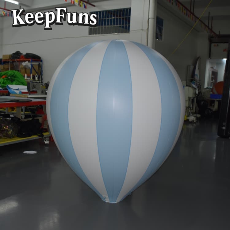 KeepFuns Customizable Water Drop PVC Advertising Inflatable Balloon - Waterproof, Logo Printable for Promotions & Decor