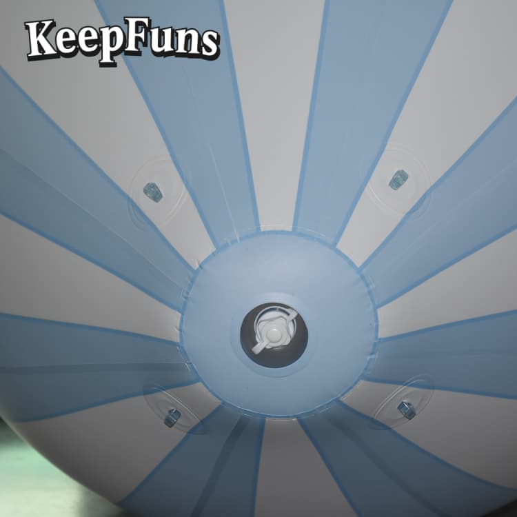 KeepFuns Customizable Water Drop PVC Advertising Inflatable Balloon - Waterproof, Logo Printable for Promotions & Decor