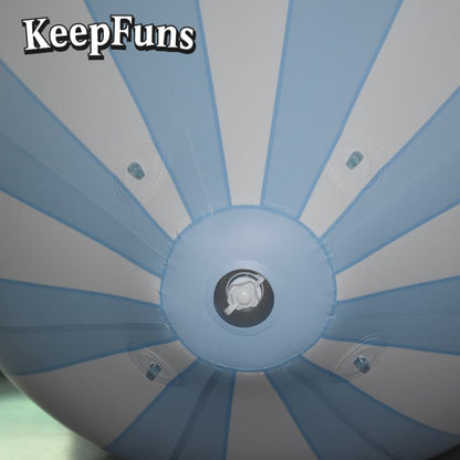 KeepFuns Customizable Water Drop PVC Advertising Inflatable Balloon - Waterproof, Logo Printable for Promotions & Decor