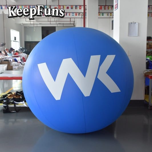 KeepFuns PVC Inflatable Balloons, customizable in size and Logo, made of waterproof and durable materials, suitable for shopping mall decorations, party decorations, theme events, and advertising campaigns.