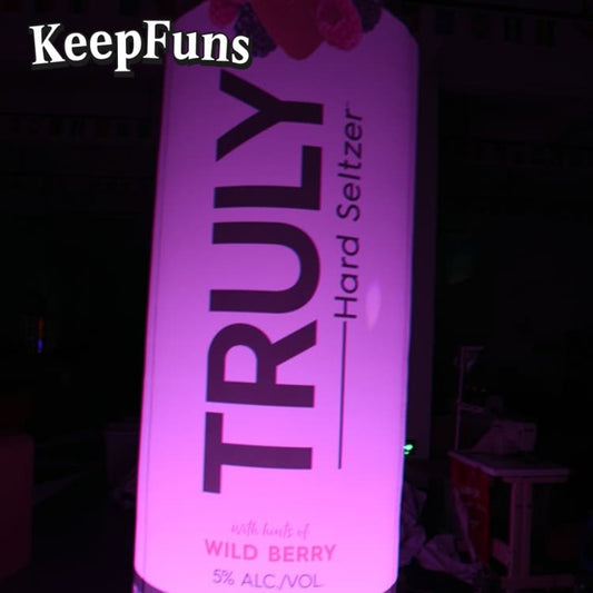 KeepFuns inflatable light tubes feature rapid inflation. They can be customized in size, color, and printed content, and are lightweight. They are suitable for store or product promotion, event promotion, etc.