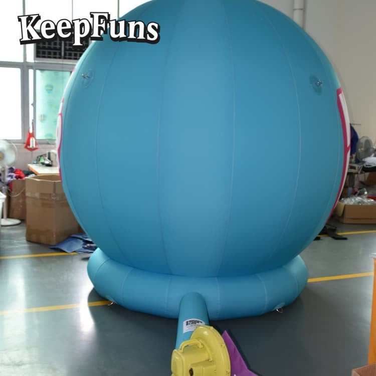 KeepFuns Heavy-Duty PVC Inflatable Promotion Balloon - Customizable Size, Printable Design for Brand Marketing