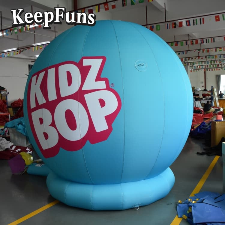 KeepFuns Heavy-Duty PVC Inflatable Promotion Balloon - Customizable Size, Printable Design for Brand Marketing