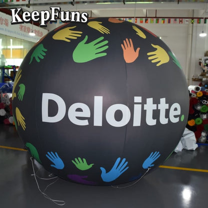 KeepFuns PVC Inflatable Balloons, customizable in size and Logo, made of waterproof and durable materials, suitable for mall decorations, party decorations, theme events, and advertising promotions