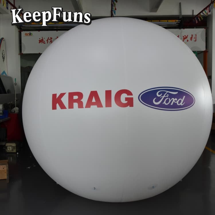 KeepFuns PVC Inflatable Balloons, customizable in size and Logo, made of waterproof and durable materials, suitable for mall decorations, party decorations, theme events, and advertising promotions