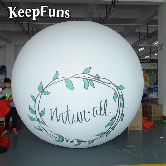 KeepFuns PVC inflatable balloons, customizable in size and Logo, made of waterproof and durable materials, suitable for shopping mall decorations, party decorations, theme activities, and advertising promotions