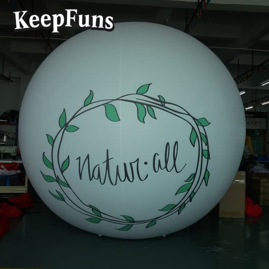 KeepFuns PVC inflatable balloons, customizable in size and Logo, made of waterproof and durable materials, suitable for shopping mall decorations, party decorations, theme activities, and advertising promotions