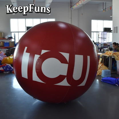 KeepFuns PVC Inflatable Balloons, customizable in size and Logo, made of waterproof and durable material, suitable for mall decorations, party decorations, theme events, and advertising promotions