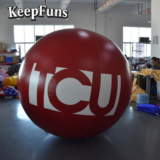 KeepFuns PVC Inflatable Balloons, customizable in size and Logo, made of waterproof and durable material, suitable for mall decorations, party decorations, theme events, and advertising promotions