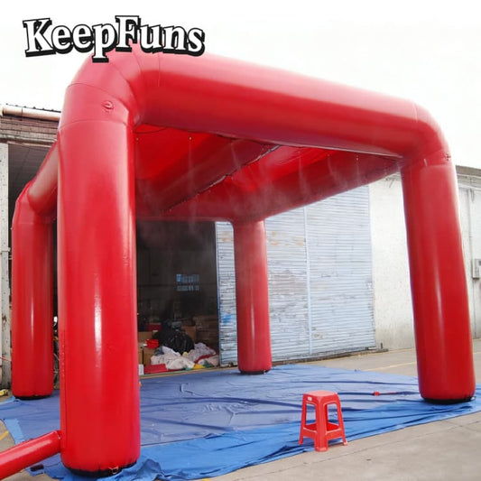 KeepFuns Red Inflatable Arch Tent