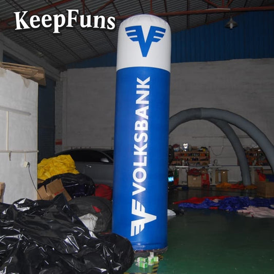 KeepFuns inflatable light tubes feature rapid inflation. They can be customized in size, color, and printed content, and are lightweight. They are suitable for store or product promotion, event marketing, etc.
