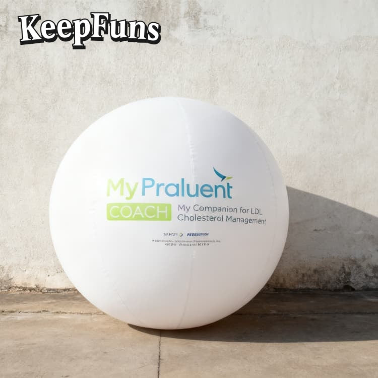 KeepFuns PVC inflatable balloons, customizable in size and Logo, made of waterproof and durable material, suitable for mall decorations, party decorations, theme events, and advertising promotions