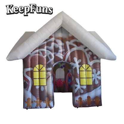 KeepFuns Inflatable Christmas House
