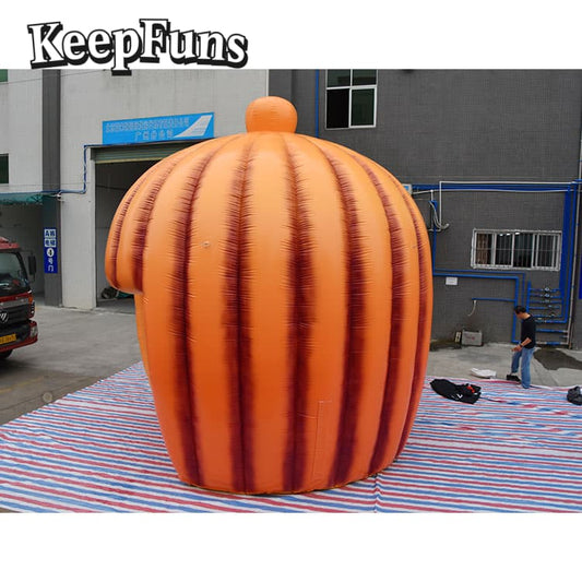 KeepFuns Pumpkin-Shaped Inflatable Tent